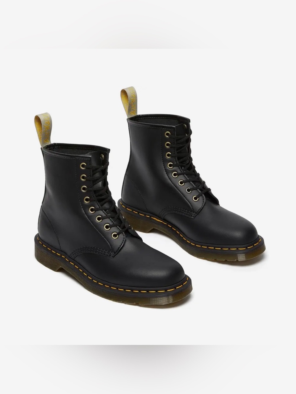 Doc Martin Dr Martin 1460 8 eye vegan leather combat boot classic 7
